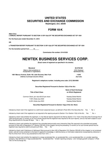 Miniature NewtekOne 10-K Rapport annuel 