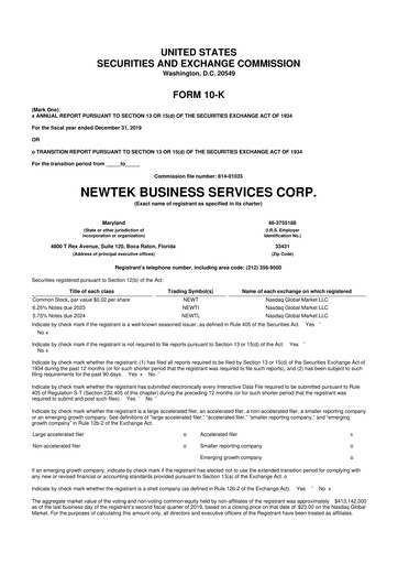 Miniature NewtekOne 10-K Rapport annuel 