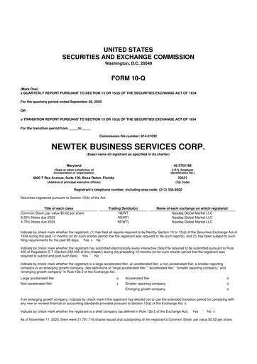 Thumbnail NewtekOne 10-Q Quarterly Report FY 