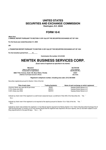 Miniature NewtekOne 10-K Rapport annuel 