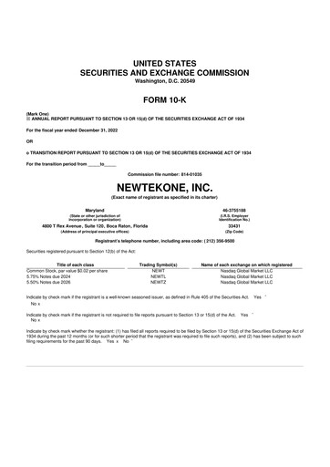 Miniature NewtekOne 10-K Rapport annuel 