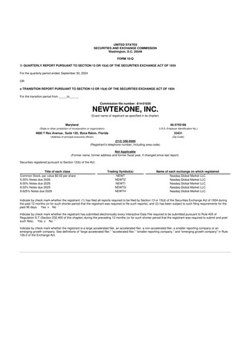 Thumbnail NewtekOne 10-Q Quarterly Report FY2024 