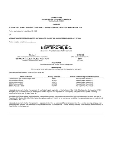 Thumbnail NewtekOne 10-Q Quarterly Report FY2025 