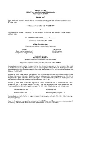 Thumbnail American Resources Corp 10-Q Quarterly Report FY2015 