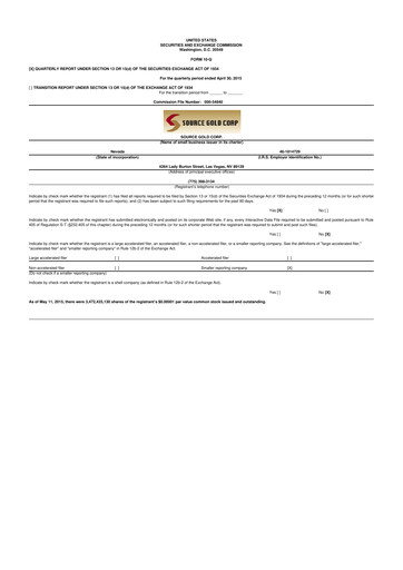 Thumbnail Golden Matrix Group 10-Q Quarterly Report FY2015 