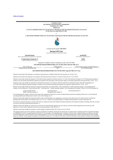 Thumbnail Dorian LPG
 10-K Annual Report 2024