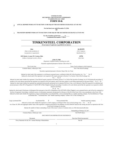 Thumbnail Metallus 10-K Annual Report 2016