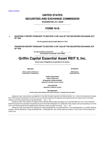 Thumbnail Peakstone Realty Trust 10-Q Quarterly Report FY2015 