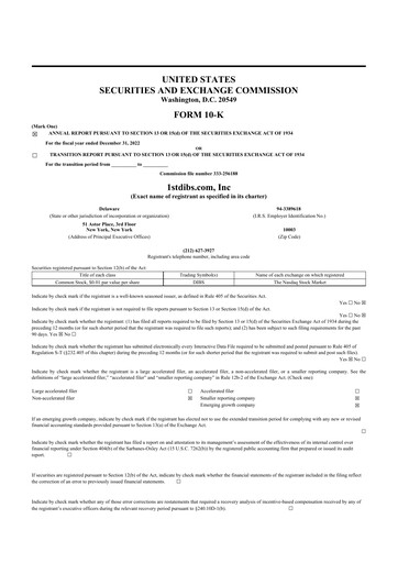 Thumbnail 1stdibs.com 10-K Annual Report 2022