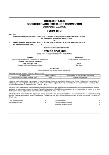 Vorschaubild 1stdibs.com 10-Q Quartalsbericht 2024 