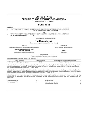 Vorschaubild 1stdibs.com 10-Q Quartalsbericht 2024 