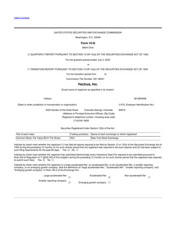 Thumbnail V2X 10-Q Quarterly Report FY2020 