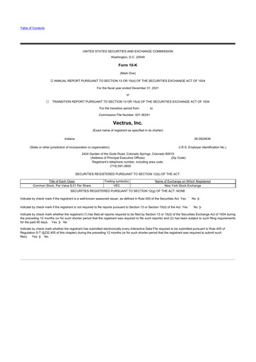 Vorschaubild V2X 10-K Jahresbericht 2021