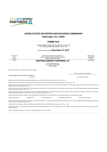 Vorschaubild XPLR Infrastructure 10-K Jahresbericht 2017