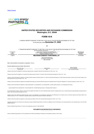 Vorschaubild XPLR Infrastructure 10-K Jahresbericht 2022