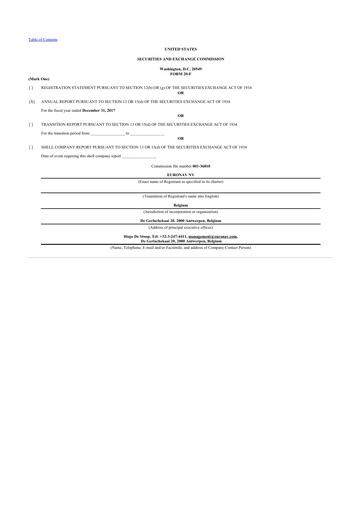 Thumbnail CMB.TECH 20-F Annual Report 2017