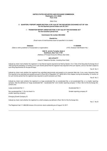 Thumbnail Nutex Health 10-Q Quarterly Report FY2017 