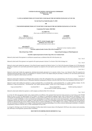 Thumbnail Nutex Health 10-K Annual Report 