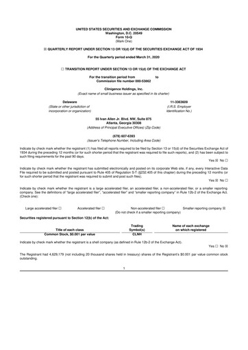 Thumbnail Nutex Health 10-Q Quarterly Report FY2020 