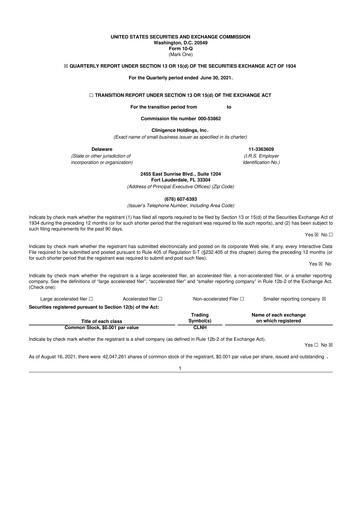 Thumbnail Nutex Health 10-Q Quarterly Report FY2021 