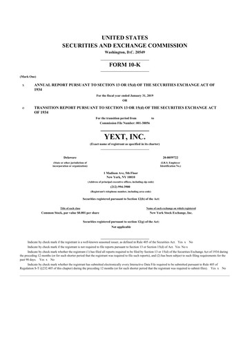 Thumbnail Yext 10-K Annual Report 2019