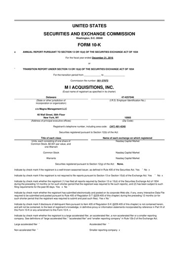 Miniature Priority Technology Holdings
 10-K Rapport annuel 2016