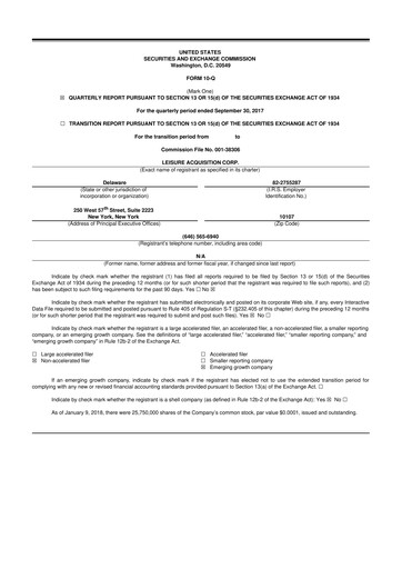 Vorschaubild Ensysce Biosciences 10-Q Quartalsbericht 2017 