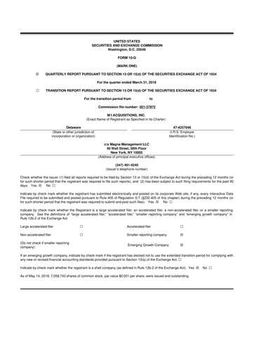 Vorschaubild Priority Technology Holdings
 10-Q Quartalsbericht 2018 
