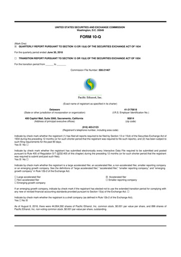 Vorschaubild Alto Ingredients 10-Q Quartalsbericht 2018 
