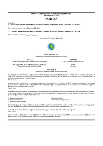 Vorschaubild Alto Ingredients 10-Q Quartalsbericht 2018 