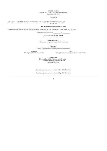 Thumbnail Fintech Scion (FintechCashier) 10-K Annual Report 2015