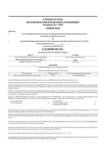 Thumbnail CaliberCos 10-K Annual Report 2023