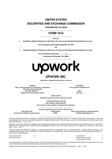 Thumbnail Upwork 10-Q Quarterly Report FY2024 