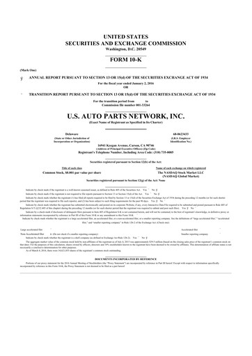 Thumbnail CarParts.com
 10-K Annual Report 2015