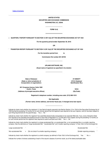 Thumbnail Upland Software
 10-Q Quarterly Report FY2016 
