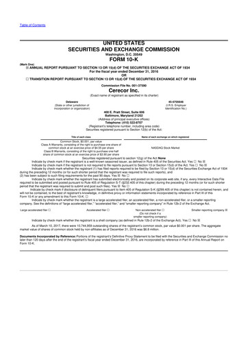 Miniature Avalo Therapeutics 10-K Rapport annuel 2016