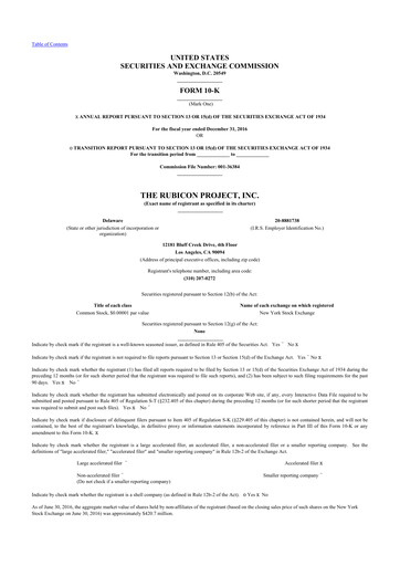 Thumbnail Magnite 10-K Annual Report 2016