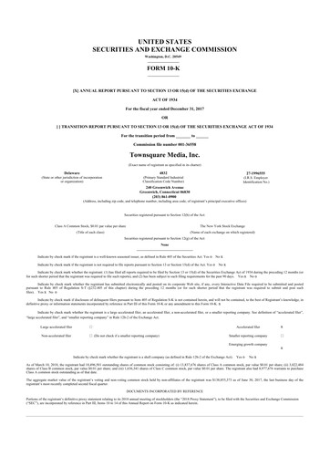 Thumbnail Townsquare Media 10-K Annual Report 2017