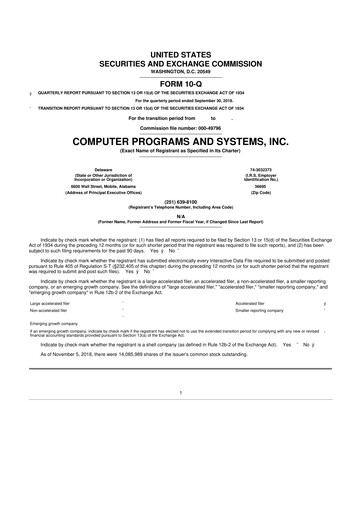 Thumbnail TruBridge 10-Q Quarterly Report FY 