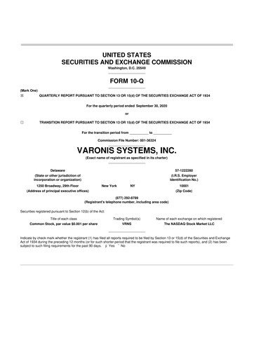 Thumbnail Varonis Systems 10-Q Quarterly Report FY2020 