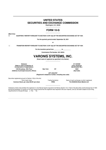 Thumbnail Varonis Systems 10-Q Quarterly Report FY2021 