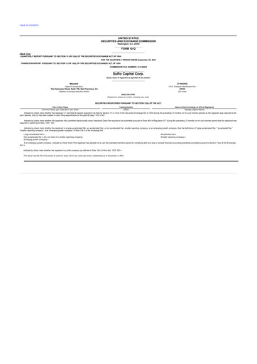Thumbnail SuRo Capital 10-Q Quarterly Report FY 