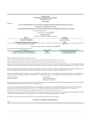 Thumbnail Phunware 10-K Annual Report 2021