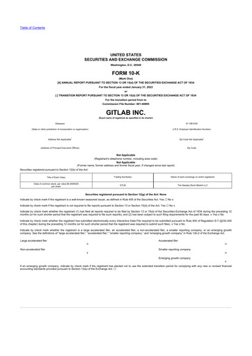 Thumbnail GitLab 10-K Annual Report 2022