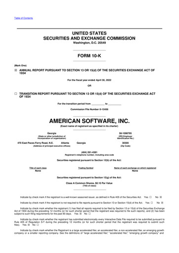 Thumbnail Logility Supply Chain Solutions 10-K Annual Report 2022