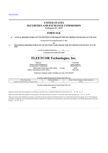 Miniature Corpay 10-K Rapport annuel 2022
