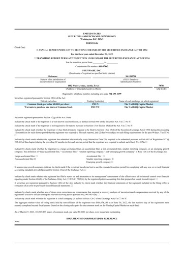 Thumbnail Phunware 10-K Annual Report 2022