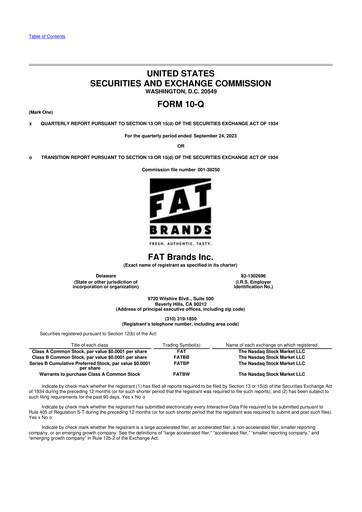 Thumbnail FAT Brands 10-Q Quarterly Report FY2023 