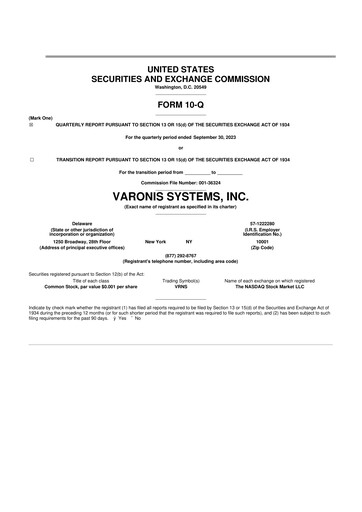 Thumbnail Varonis Systems 10-Q Quarterly Report FY2023 