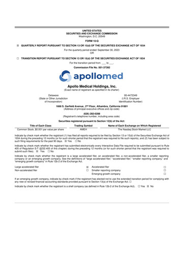 Thumbnail Astrana Health 10-Q Quarterly Report FY2023 